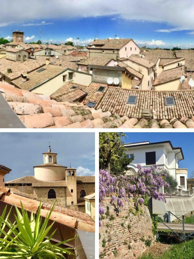 La Casa Sulle Mura Montecchio Emilia Eksteriør billede